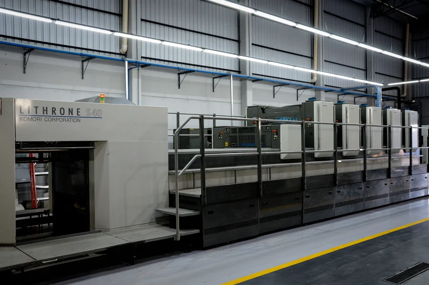 Máquina de impressão offset